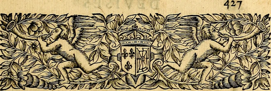 An illustration from De l'art des devises, 1666, leaf 470