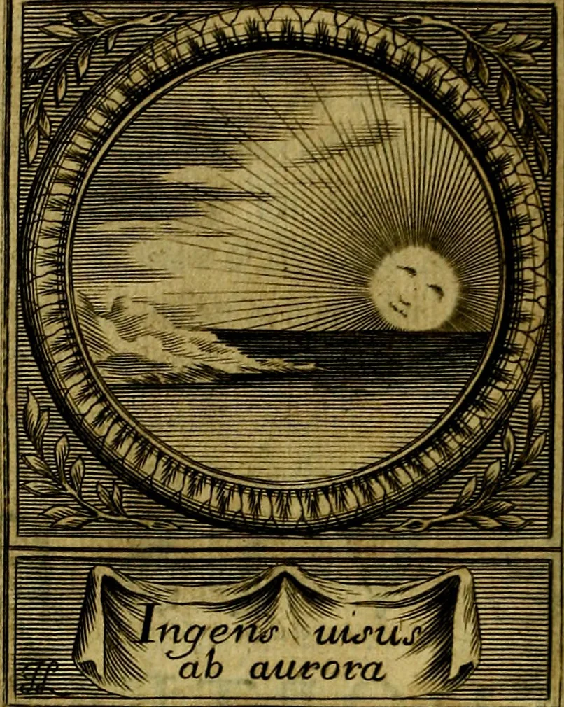 An illustration from De l'art des devises, 1666, leaf 501