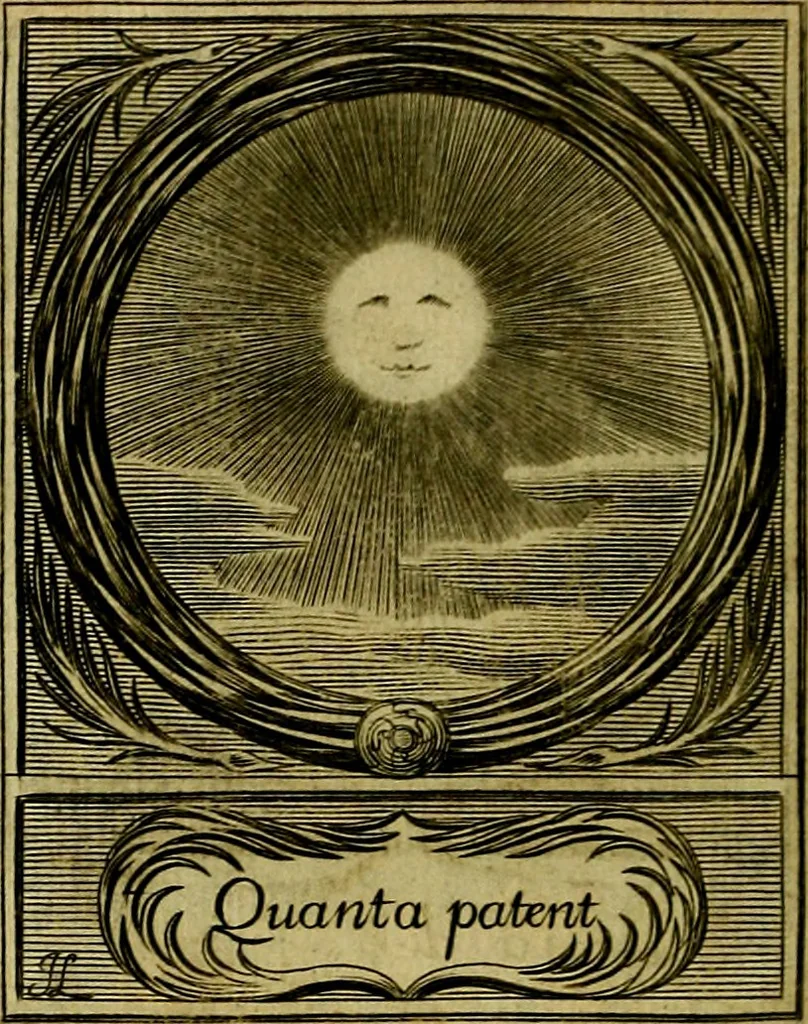 An illustration from De l'art des devises, 1666, leaf 503