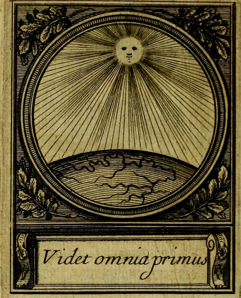 An illustration from De l'art des devises, 1666, leaf 505