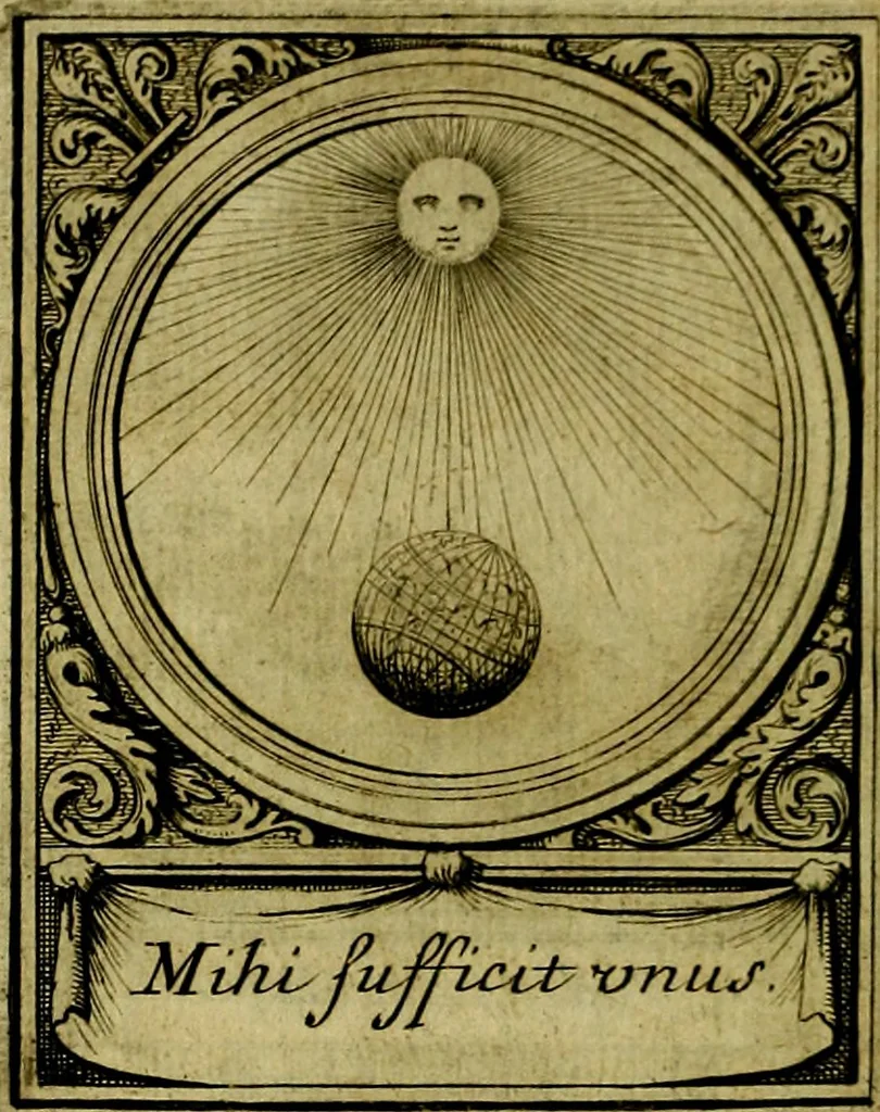 An illustration from De l'art des devises, 1666, leaf 507