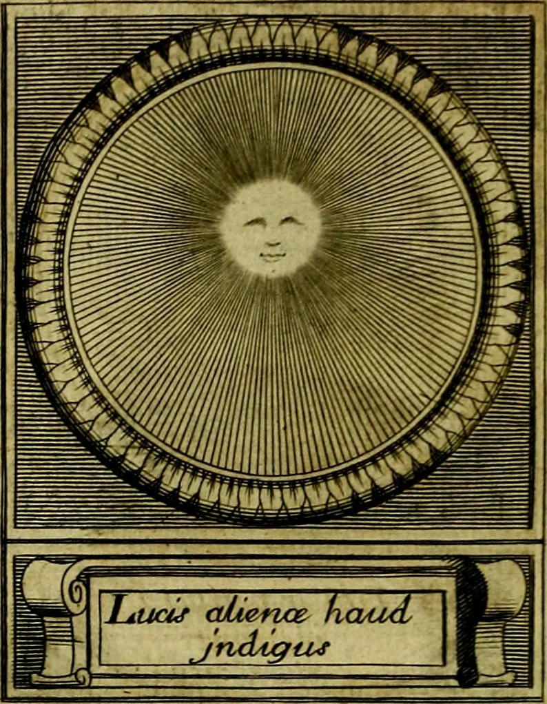 An illustration from De l'art des devises, 1666, leaf 515