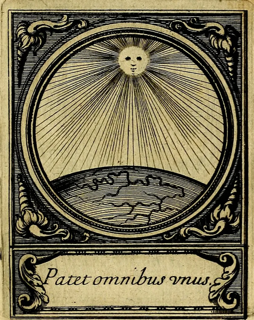 An illustration from De l'art des devises, 1666, leaf 520