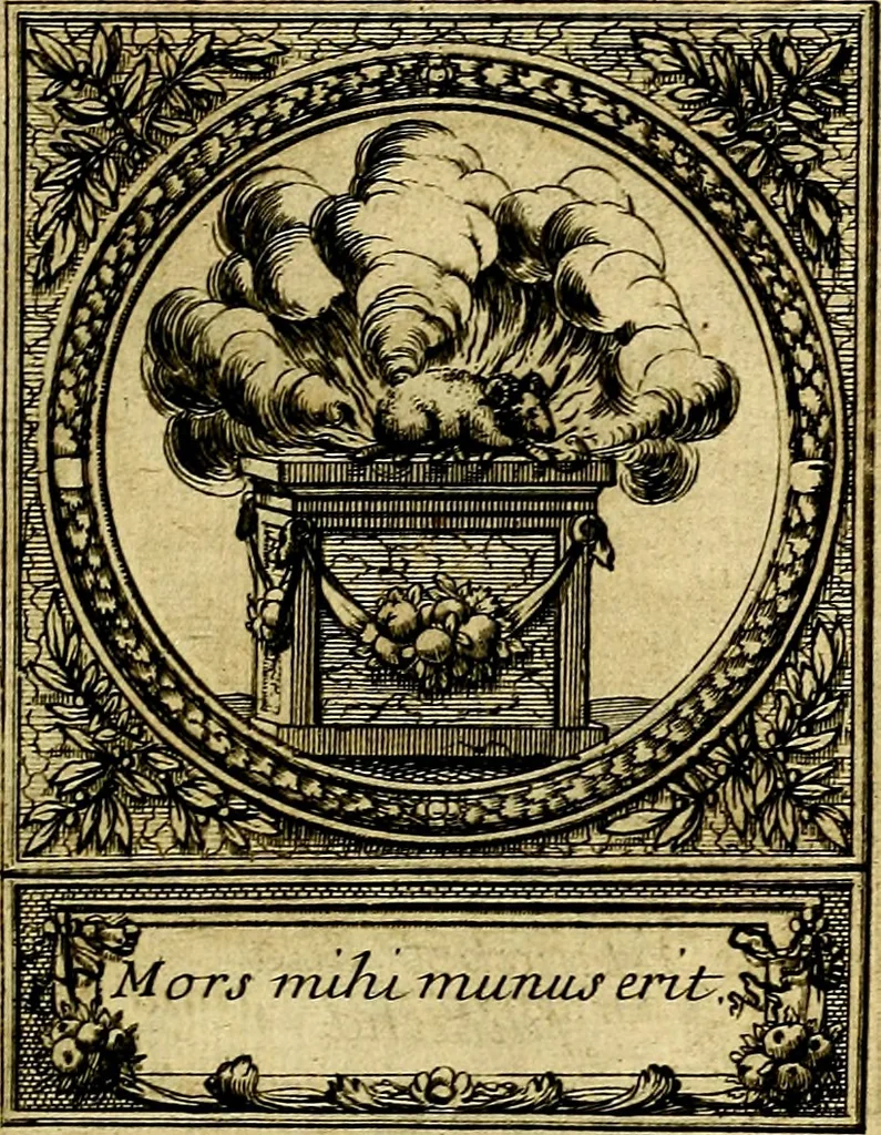 An illustration from De l'art des devises, 1666, leaf 522
