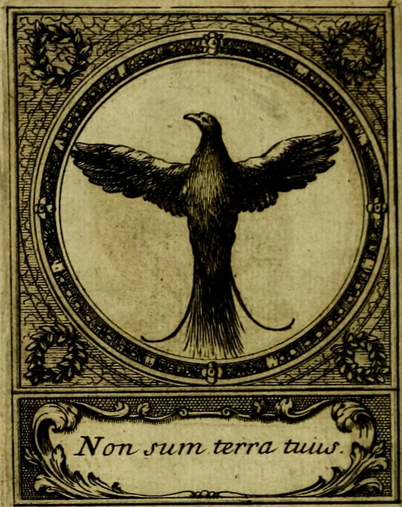 An illustration from De l'art des devises, 1666, leaf 523