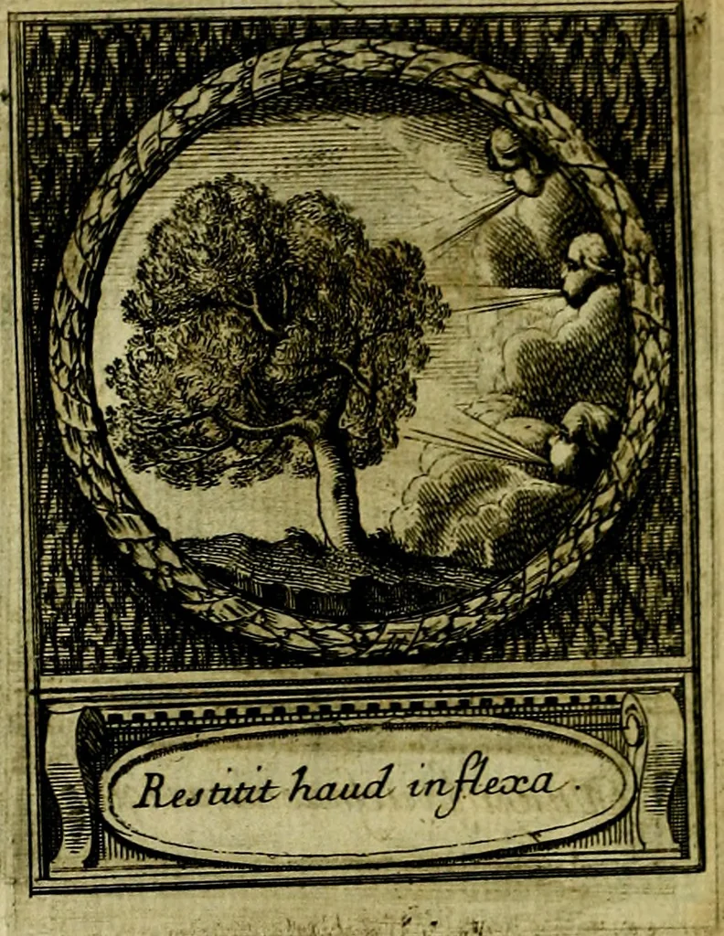 An illustration from De l'art des devises, 1666, leaf 529