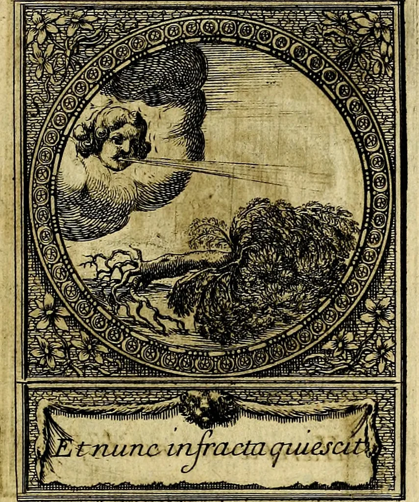 An illustration from De l'art des devises, 1666, leaf 530