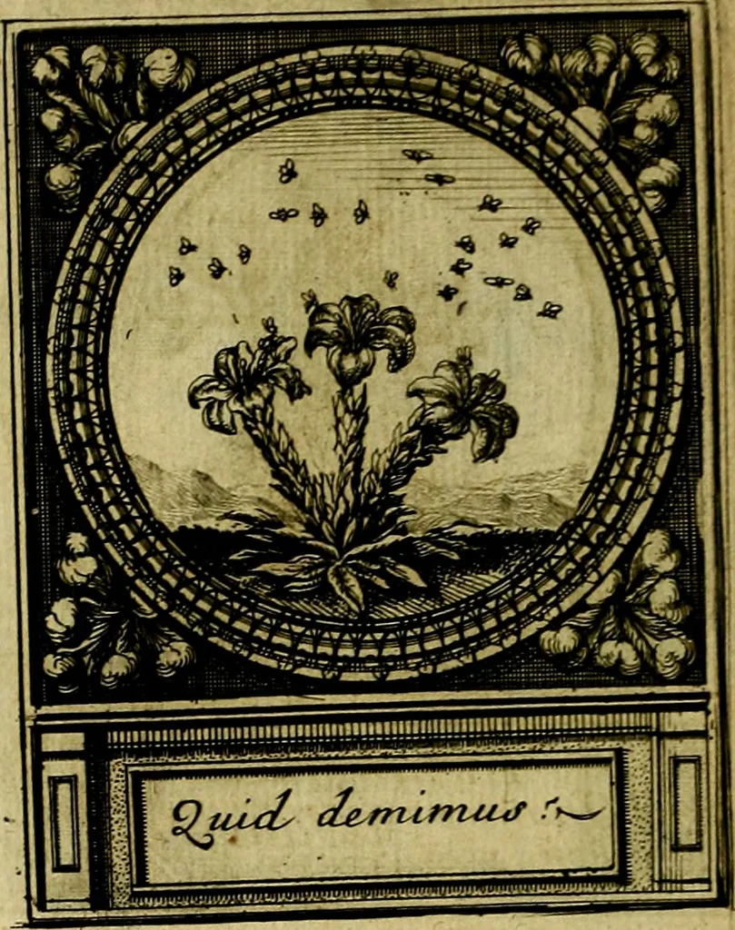 An illustration from De l'art des devises, 1666, leaf 535