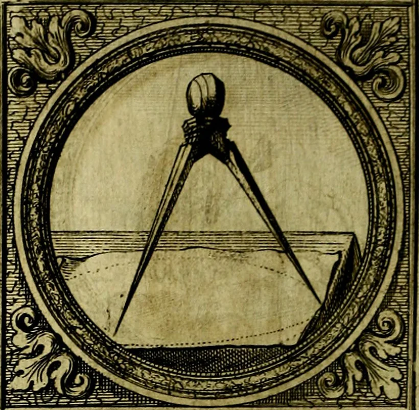 An illustration from De l'art des devises, 1666, leaf 537