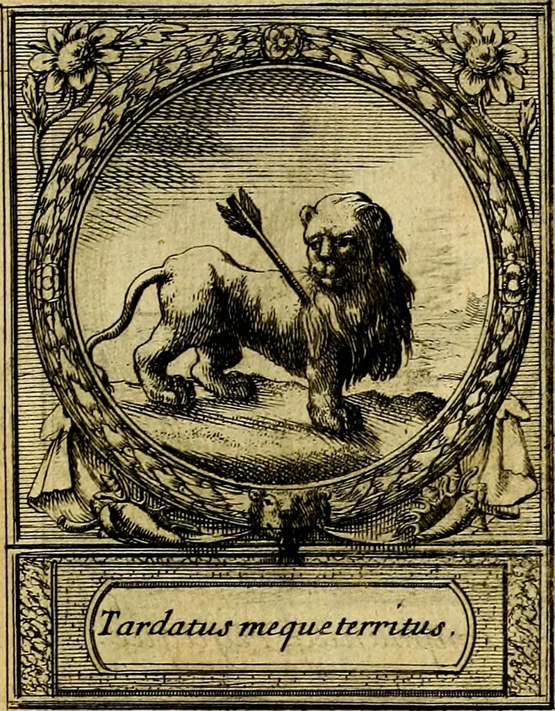 An illustration from De l'art des devises, 1666, leaf 538