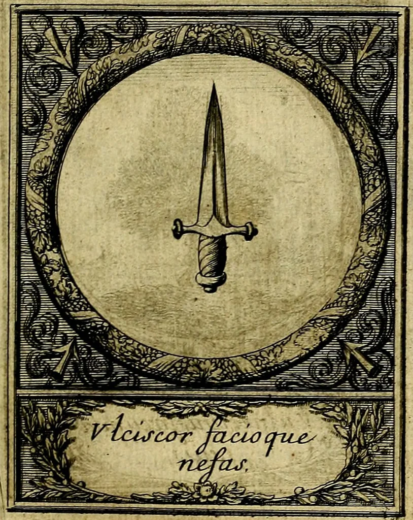 An illustration from De l'art des devises, 1666, leaf 542