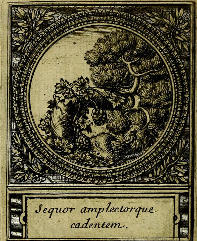 An illustration from De l'art des devises, 1666, leaf 543