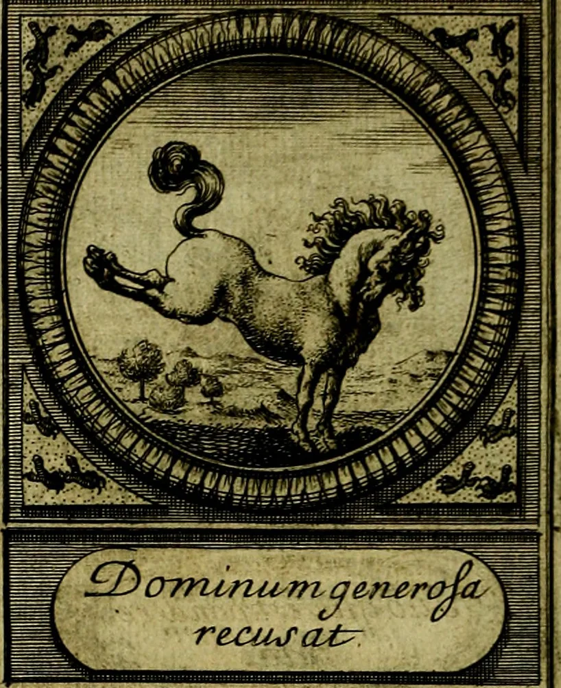 An illustration from De l'art des devises, 1666, leaf 545
