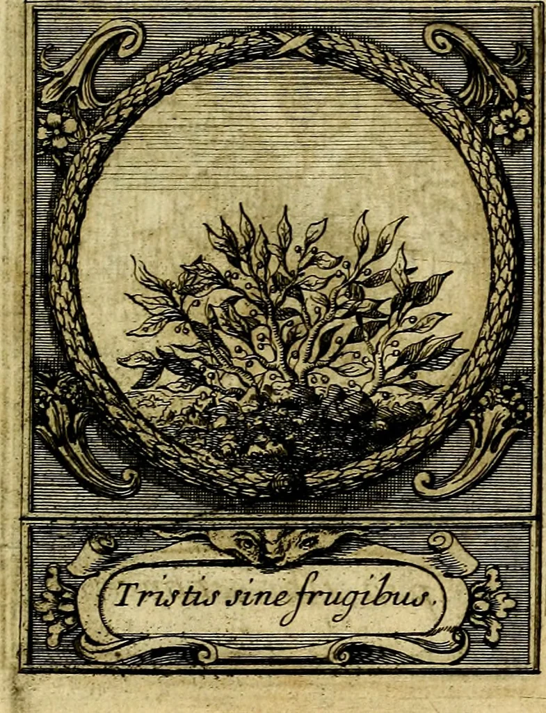 An illustration from De l'art des devises, 1666, leaf 548