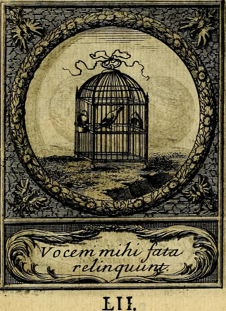 An illustration from De l'art des devises, 1666, leaf 552