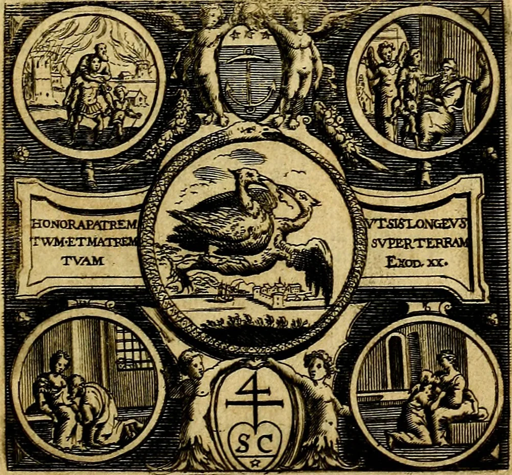An illustration from De l'art des devises, 1666, leaf 6