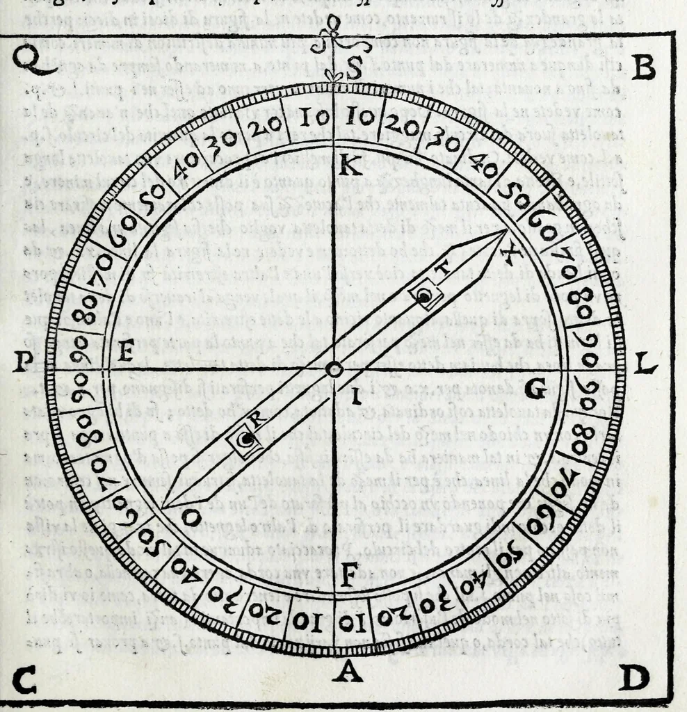 An illustration from De la sfera del mondo. Libri qvattro in lingva toscana: iqvali non per via di traduttione, nè à qual si voglia particolare scrittore obligati: ma parte da i migliori raccogliendo; e parte di nuouo producendo; contengano in se tutto quel ch'intorno à tal materia si possa desiderare; ridotti à tãta ageuolezza, & à cosi facil modo di dimostrare che qual si voglia poco essercitato negli studij di matemmatica potrà ageuolissimamente & con prestezza intenderne il tutto. De le stelle fisse. Libro vno con le sve figvre, e con le sve tauole: doue cõ marauigliosa ageuolezza potrà ciascheduno conoscere qualunque stella dele XLVIII immagini del cielo stellato, e le fauole loro integramente: & sapere in ogni tempo del'anno, à qual si voglia hora di notte, in che parte del cielo si truovino, non solo le dette immagini, ma qualunq[ue] stella di quelle, 1540, leaf 111
