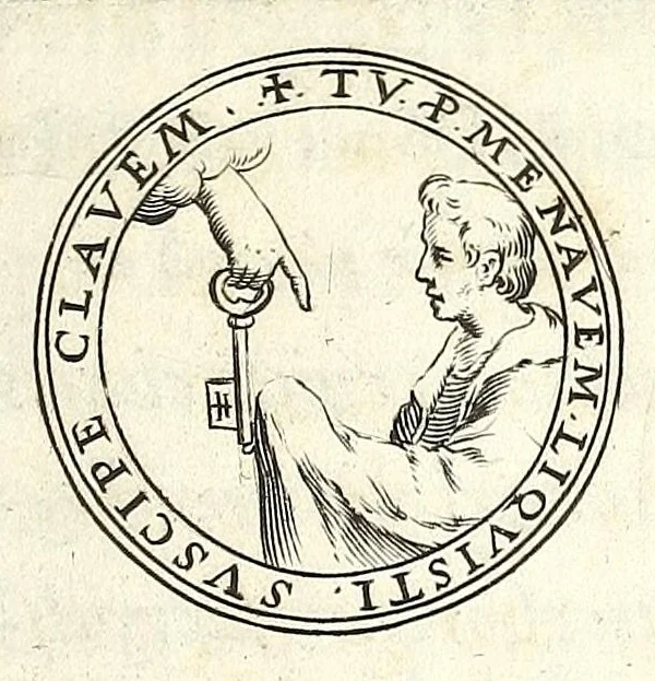 An illustration from De Lateranensibus parietinis : restitutis dissertatio historica, 1625, leaf 79
