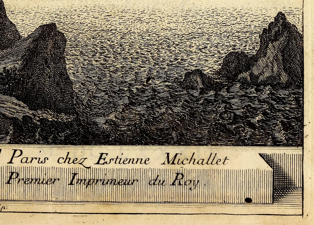 An illustration from De la theorie de la manoeuvre des vaisseaux, 1689, leaf 5
