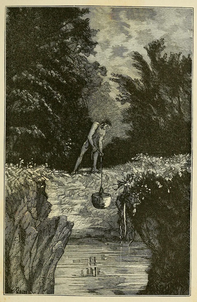 An illustration from De l'Atlantique au Niger par le Foutah-Djallon : carnet de voyage, 1882, leaf 117
