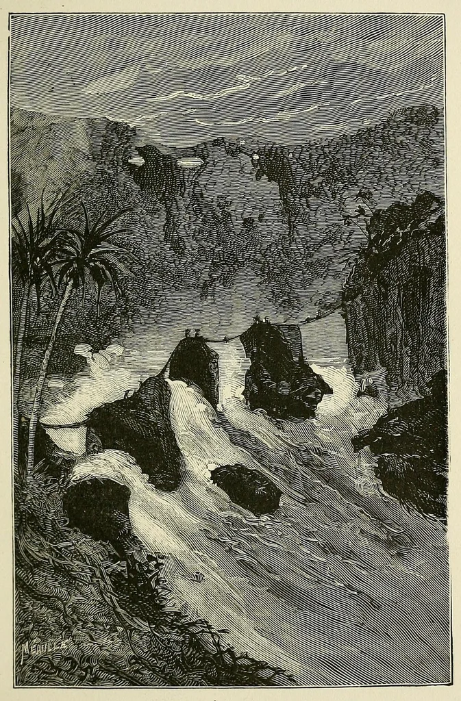 An illustration from De l'Atlantique au Niger par le Foutah-Djallon : carnet de voyage, 1882, leaf 137