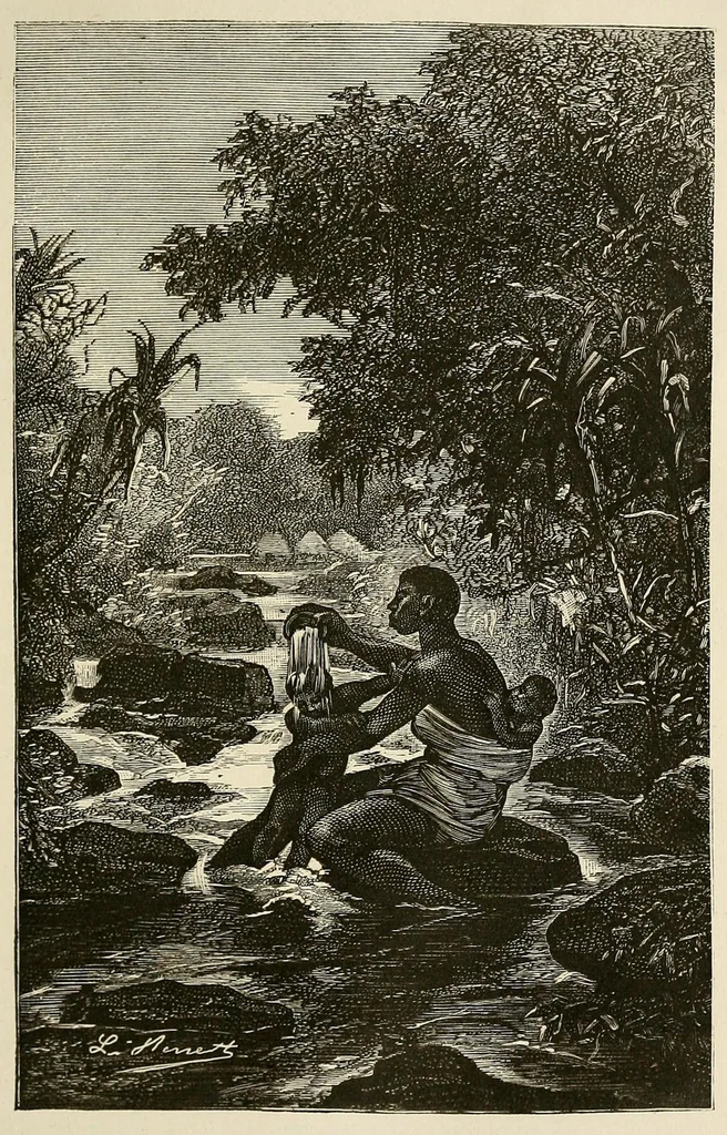 An illustration from De l'Atlantique au Niger par le Foutah-Djallon : carnet de voyage, 1882, leaf 311