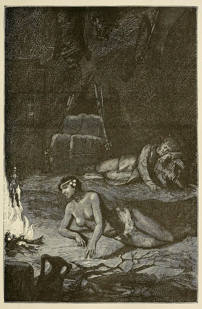 An illustration from De l'Atlantique au Niger par le Foutah-Djallon : carnet de voyage, 1882, leaf 363