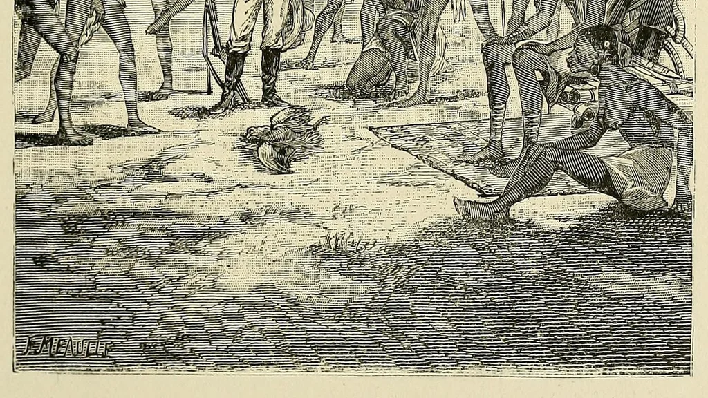 An illustration from De l'Atlantique au Niger par le Foutah-Djallon : carnet de voyage, 1882, leaf 47