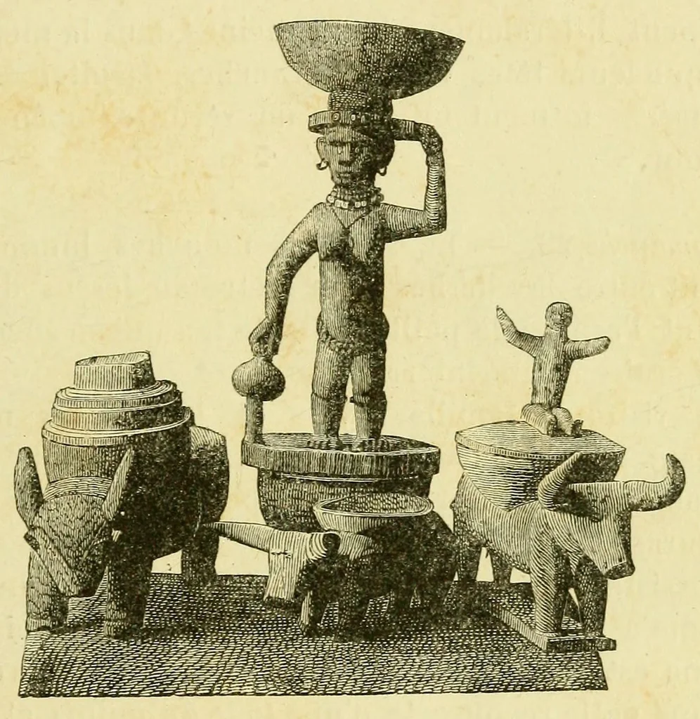 An illustration from De l'Atlantique au Niger par le Foutah-Djallon : carnet de voyage, 1883, leaf 49