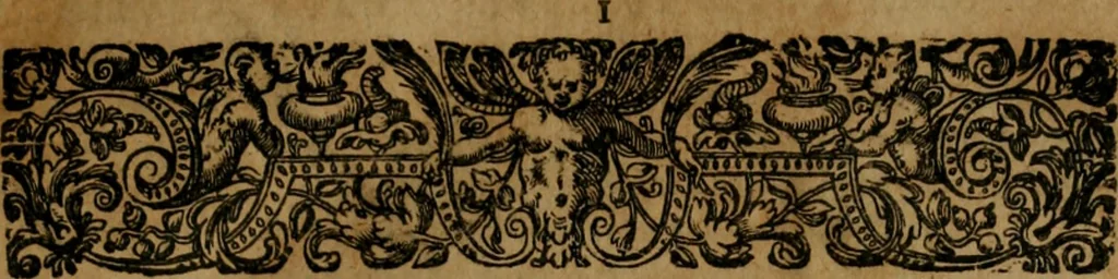 An illustration from Historia del Concilio Tridentino, 1629, leaf 22