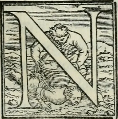 An illustration from De le lettere di m. Clavdio Tolomei lib. sette. Con vna breve dichiarazione in fine di tvtto l'ordin de l'ortografia di qvesta opera, 1547, leaf 100