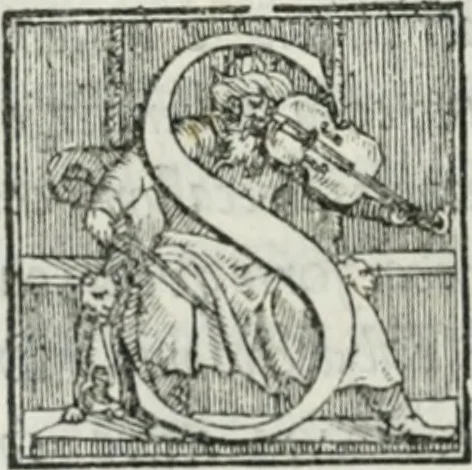 An illustration from De le lettere di m. Clavdio Tolomei lib. sette. Con vna breve dichiarazione in fine di tvtto l'ordin de l'ortografia di qvesta opera, 1547, leaf 225