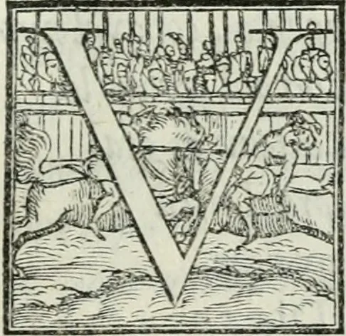An illustration from De le lettere di m. Clavdio Tolomei lib. sette. Con vna breve dichiarazione in fine di tvtto l'ordin de l'ortografia di qvesta opera, 1547, leaf 248