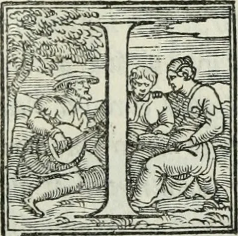 An illustration from De le lettere di m. Clavdio Tolomei lib. sette. Con vna breve dichiarazione in fine di tvtto l'ordin de l'ortografia di qvesta opera, 1547, leaf 252