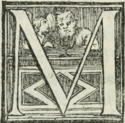An illustration from De le lettere di m. Clavdio Tolomei lib. sette. Con vna breve dichiarazione in fine di tvtto l'ordin de l'ortografia di qvesta opera, 1547, leaf 255
