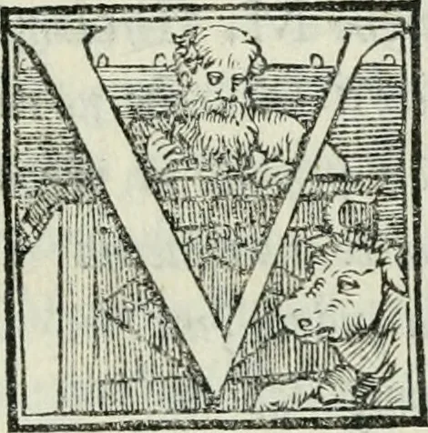 An illustration from De le lettere di m. Clavdio Tolomei lib. sette. Con vna breve dichiarazione in fine di tvtto l'ordin de l'ortografia di qvesta opera, 1547, leaf 302