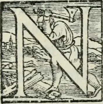 An illustration from De le lettere di m. Clavdio Tolomei lib. sette. Con vna breve dichiarazione in fine di tvtto l'ordin de l'ortografia di qvesta opera, 1547, leaf 318