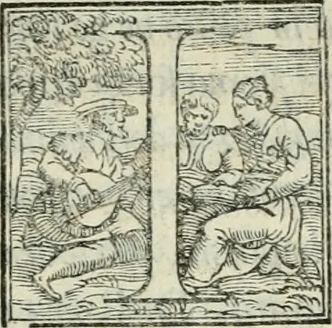 An illustration from De le lettere di m. Clavdio Tolomei lib. sette. Con vna breve dichiarazione in fine di tvtto l'ordin de l'ortografia di qvesta opera, 1547, leaf 320