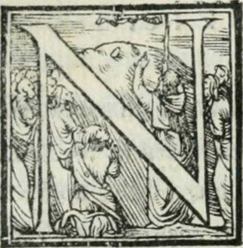 An illustration from De le lettere di m. Clavdio Tolomei lib. sette. Con vna breve dichiarazione in fine di tvtto l'ordin de l'ortografia di qvesta opera, 1547, leaf 331