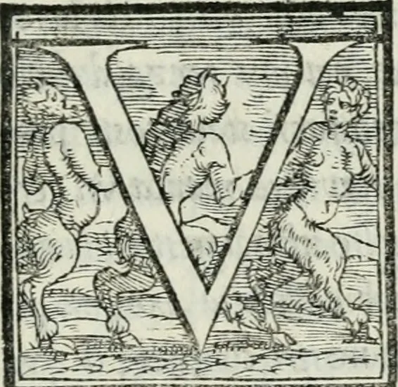 An illustration from De le lettere di m. Clavdio Tolomei lib. sette. Con vna breve dichiarazione in fine di tvtto l'ordin de l'ortografia di qvesta opera, 1547, leaf 366