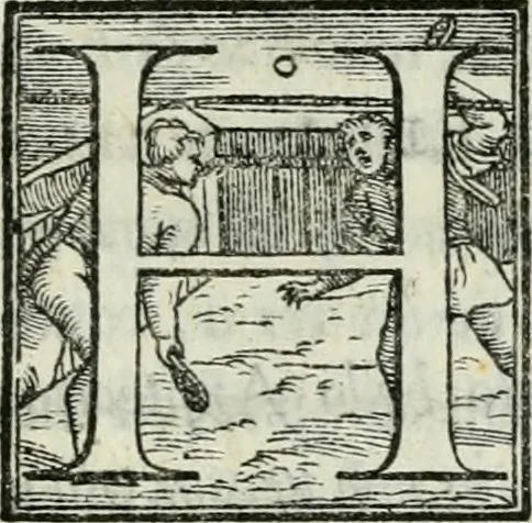 An illustration from De le lettere di m. Clavdio Tolomei lib. sette. Con vna breve dichiarazione in fine di tvtto l'ordin de l'ortografia di qvesta opera, 1547, leaf 388