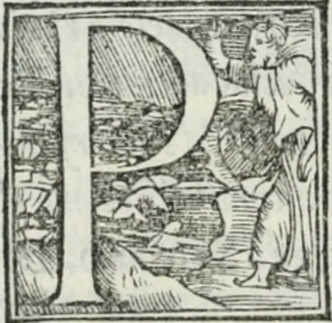 An illustration from De le lettere di m. Clavdio Tolomei lib. sette. Con vna breve dichiarazione in fine di tvtto l'ordin de l'ortografia di qvesta opera, 1547, leaf 391