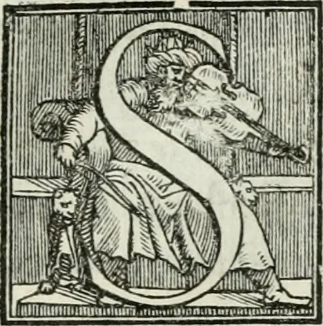 An illustration from De le lettere di m. Clavdio Tolomei lib. sette. Con vna breve dichiarazione in fine di tvtto l'ordin de l'ortografia di qvesta opera, 1547, leaf 392