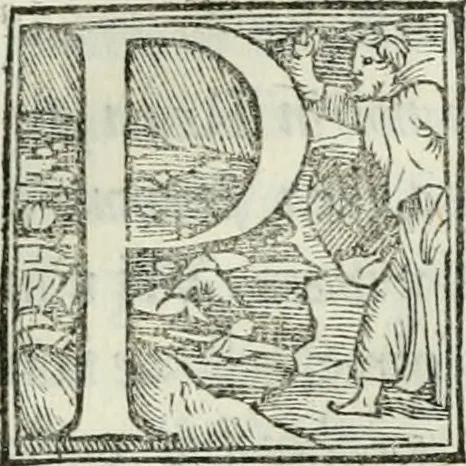 An illustration from De le lettere di m. Clavdio Tolomei lib. sette. Con vna breve dichiarazione in fine di tvtto l'ordin de l'ortografia di qvesta opera, 1547, leaf 394