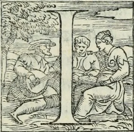 An illustration from De le lettere di m. Clavdio Tolomei lib. sette. Con vna breve dichiarazione in fine di tvtto l'ordin de l'ortografia di qvesta opera, 1547, leaf 410
