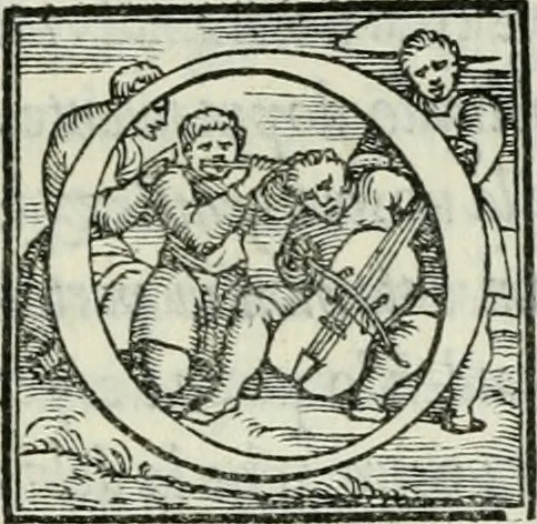 An illustration from De le lettere di m. Clavdio Tolomei lib. sette. Con vna breve dichiarazione in fine di tvtto l'ordin de l'ortografia di qvesta opera, 1547, leaf 412