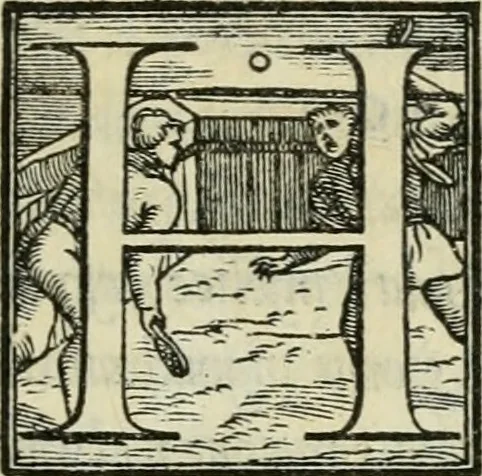 An illustration from De le lettere di m. Clavdio Tolomei lib. sette. Con vna breve dichiarazione in fine di tvtto l'ordin de l'ortografia di qvesta opera, 1547, leaf 8