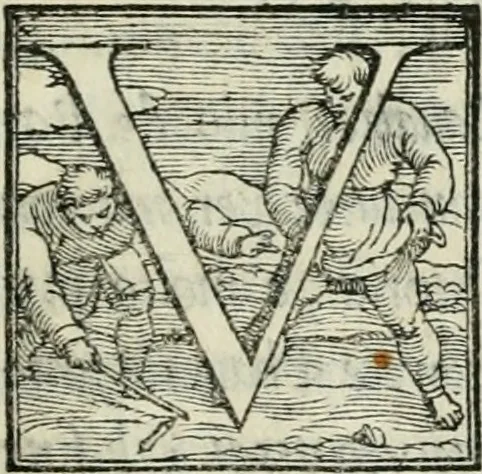 An illustration from De le lettere di m. Clavdio Tolomei lib. sette. Con vna breve dichiarazione in fine di tvtto l'ordin de l'ortografia di qvesta opera, 1547, leaf 82
