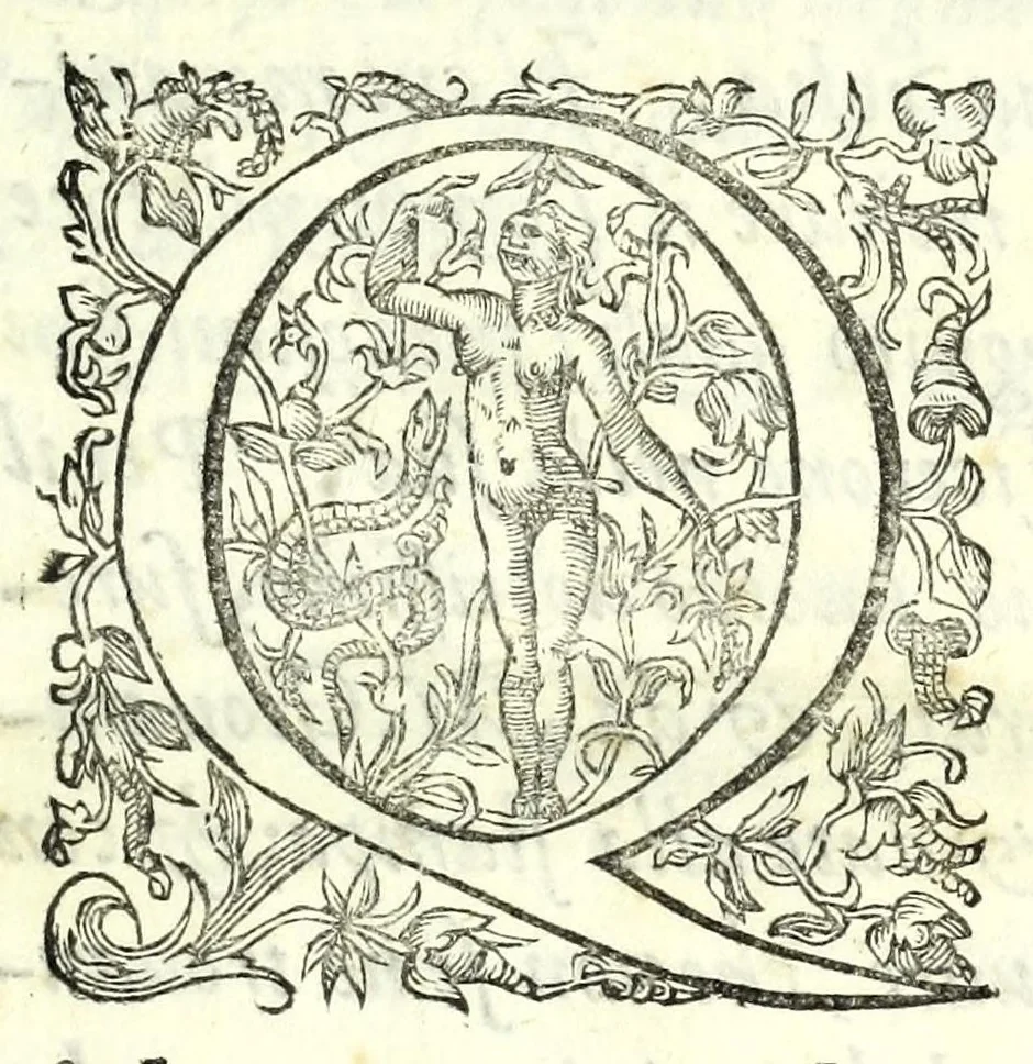 An illustration from De le lettere familiari del commendatore Annibal Caro, volume primo[-secondo], 1587, leaf 7