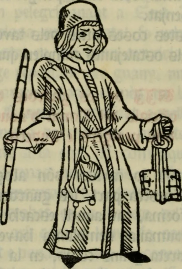 An illustration from De les costumes des homens e debs oficis dels nobles, sobrel Joch des escachs, 1900, leaf 127